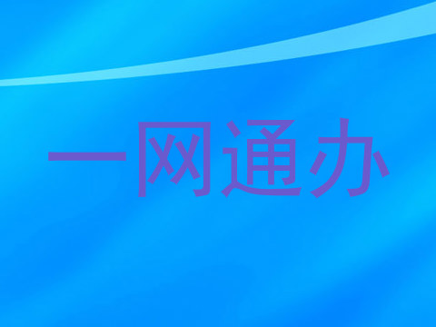 一网通办
