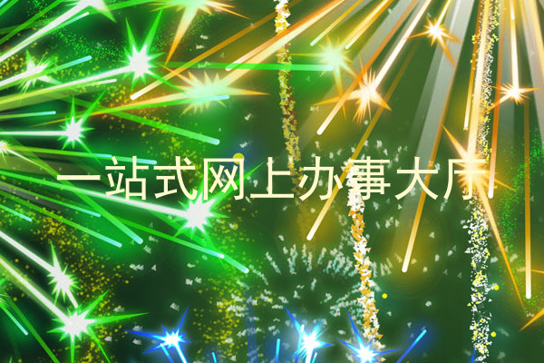 一站式网上办事大厅