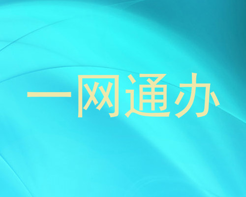 一网通办