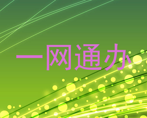 一网通办