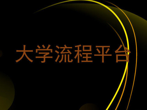 大学流程平台