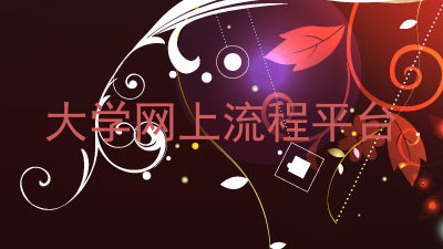 大学网上流程平台