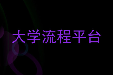 大学流程平台