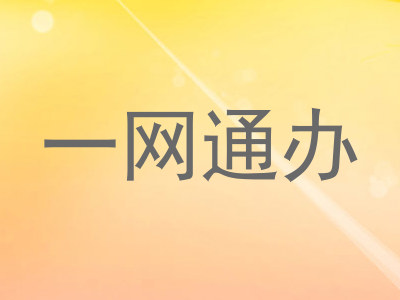 一网通办