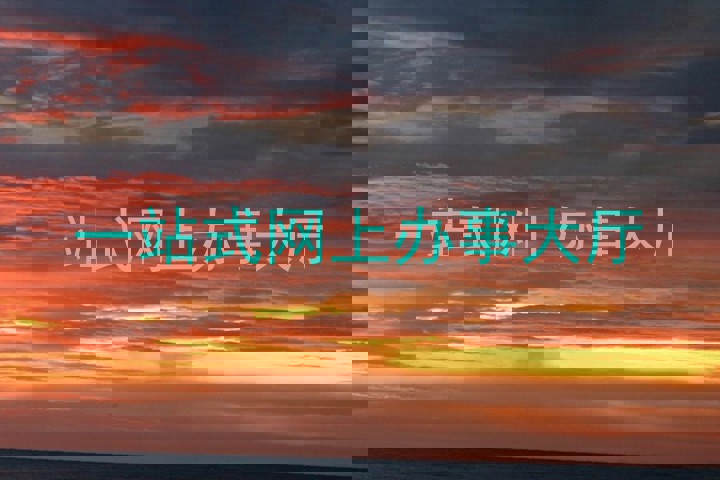 一站式网上办事大厅