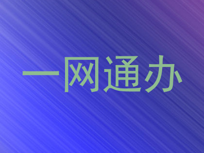 一网通办