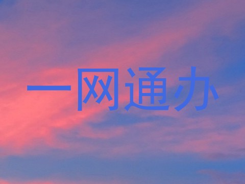 一网通办