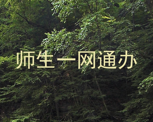 师生一网通办