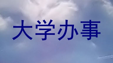 大学办事
