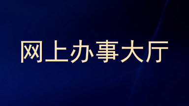 网上办事大厅