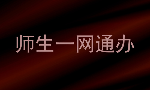 师生一网通办
