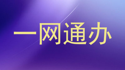 一网通办