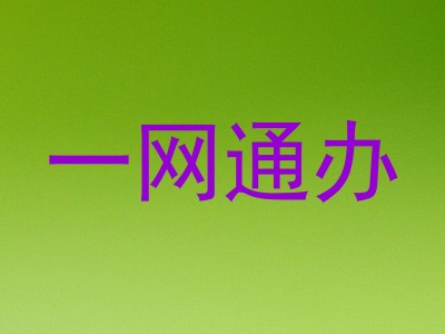 一网通办