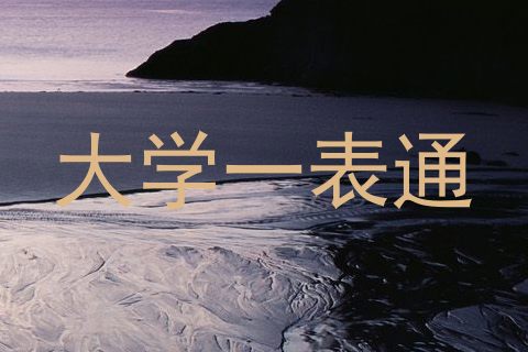 大学一表通