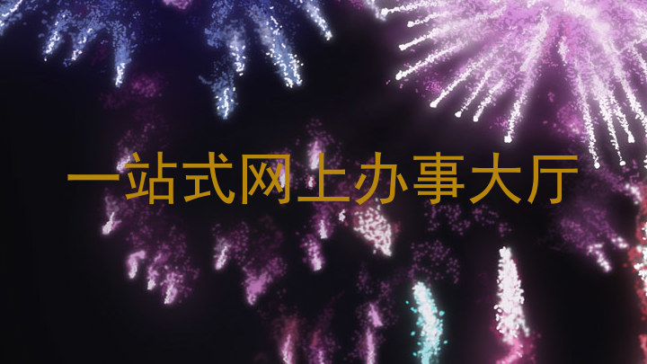 一站式网上办事大厅