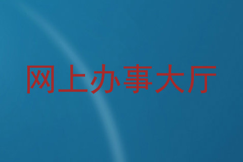 网上办事大厅