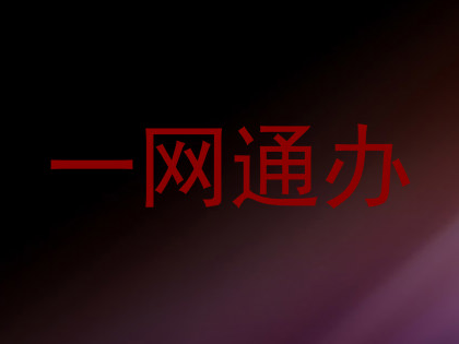 一网通办