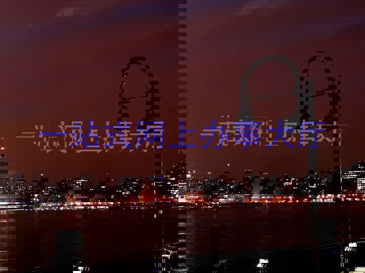 一站式网上办事大厅