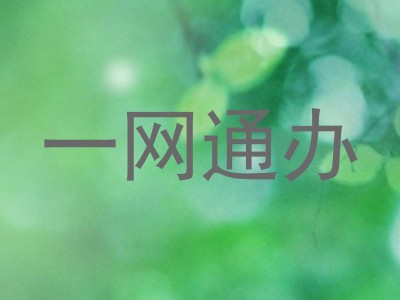 一网通办