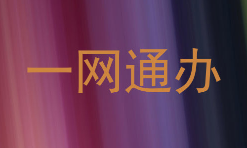 一网通办