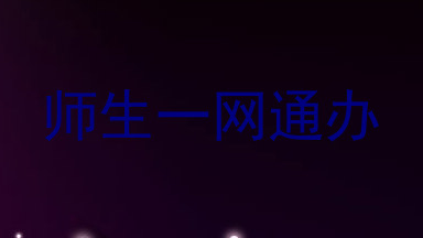 师生一网通办
