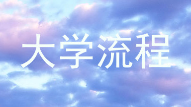 大学流程