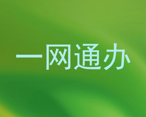 一网通办