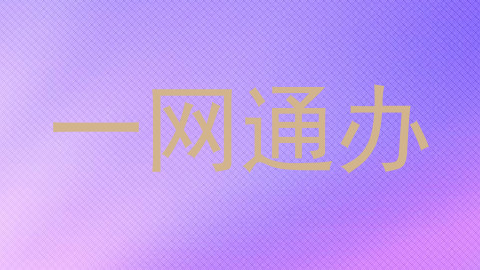一网通办