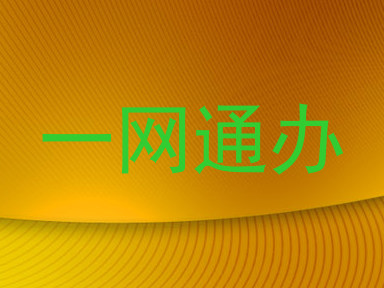 一网通办