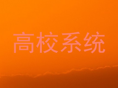 高校系统