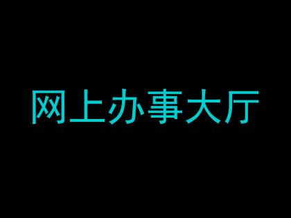 网上办事大厅