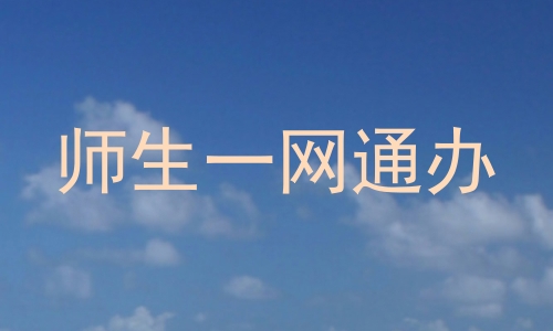 师生一网通办