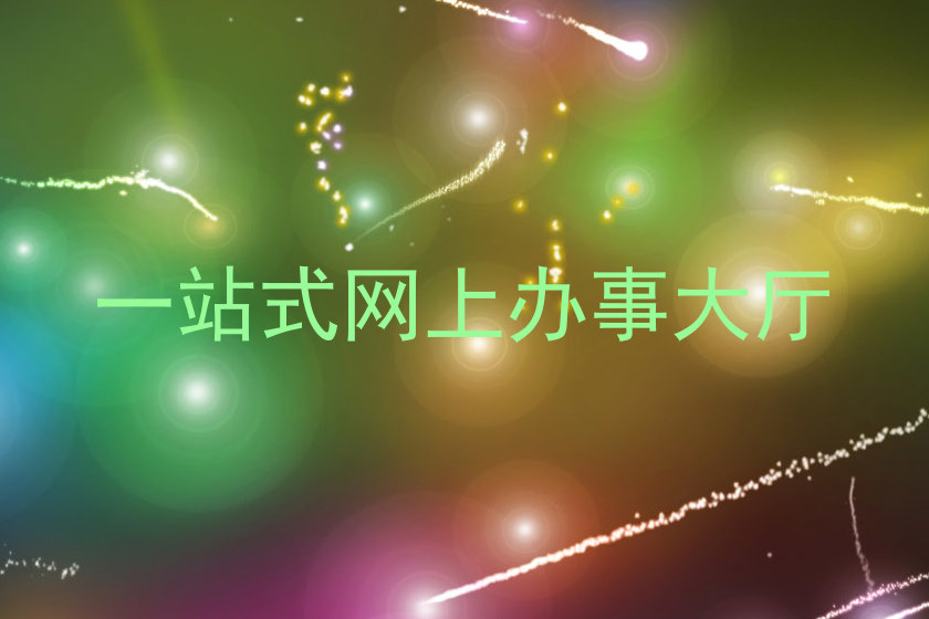 一站式网上办事大厅