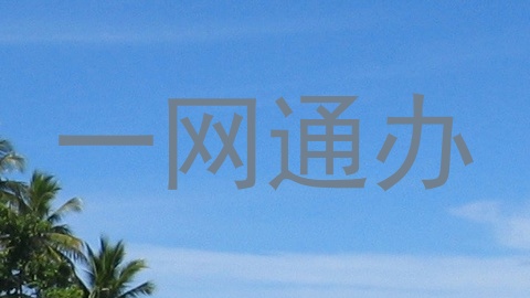 一网通办