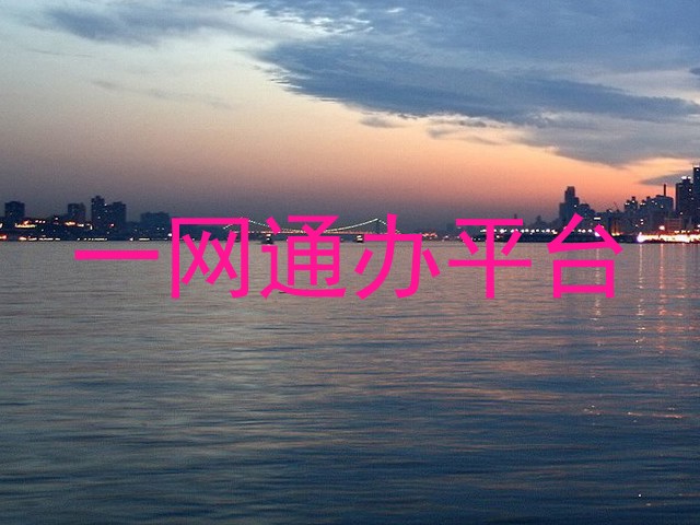 一网通办平台