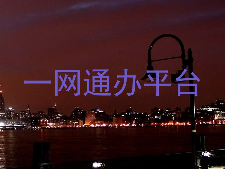 一网通办平台