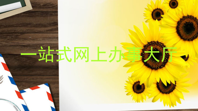 一站式网上办事大厅