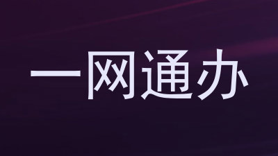 一网通办