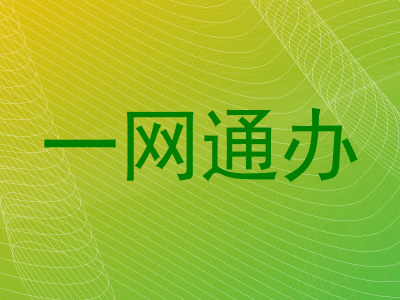 一网通办