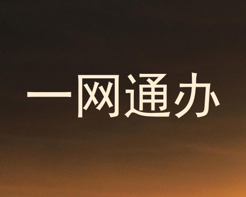 一网通办