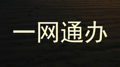 一网通办