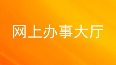 网上办事大厅