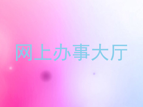 网上办事大厅