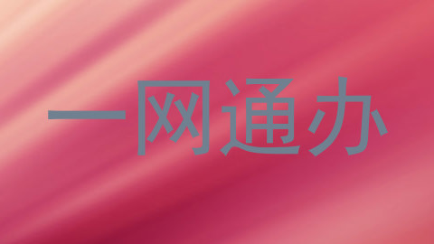 一网通办