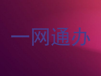 一网通办