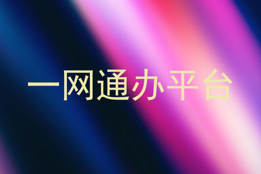 一网通办