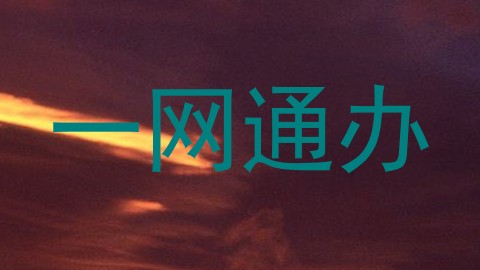 一网通办