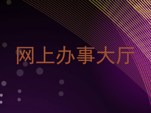 网上办事大厅
