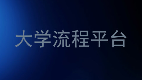 大学流程平台
