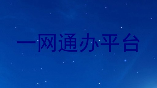 一网通办